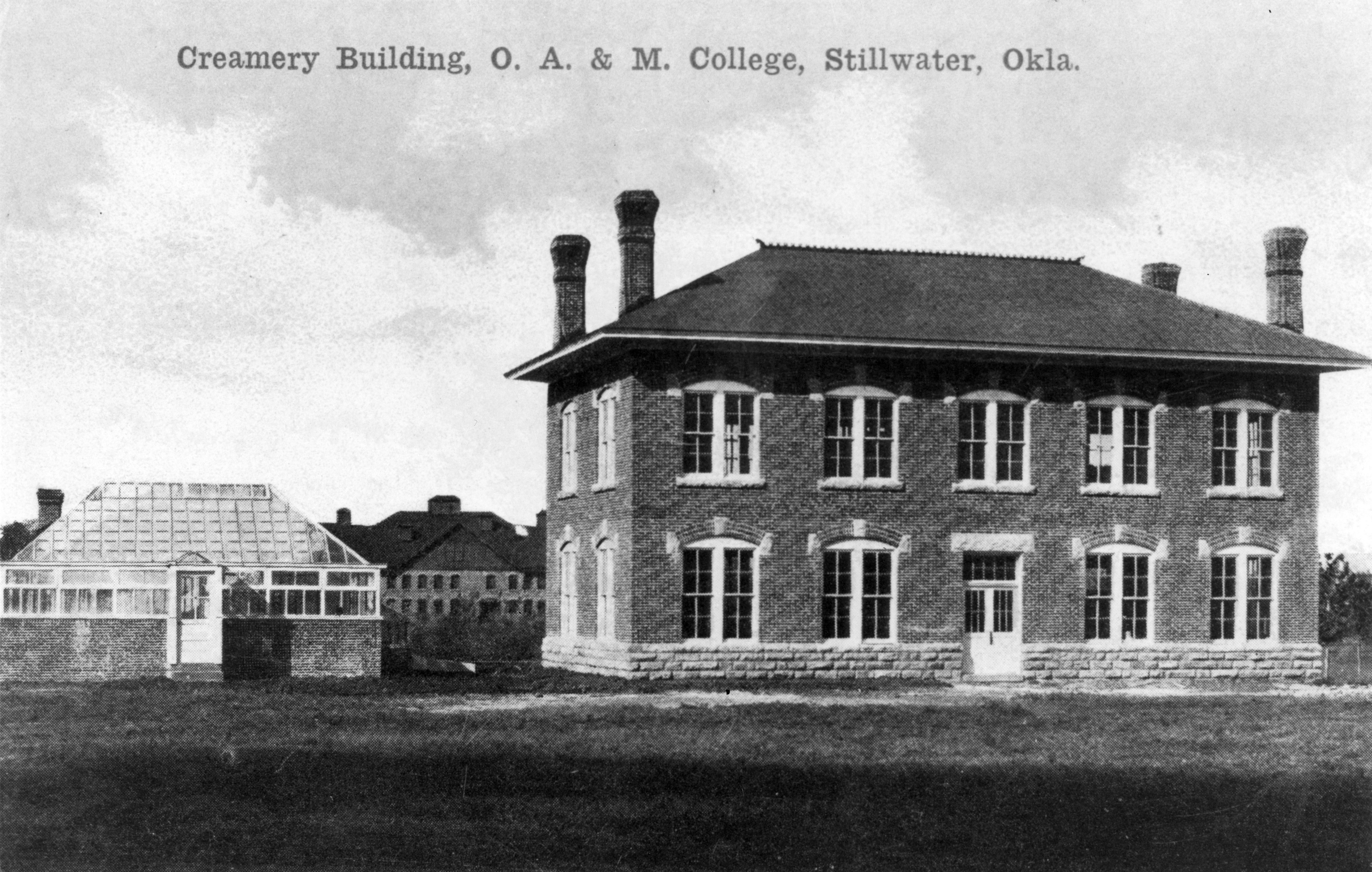 New dairy building and greenhouse New dairy building and greenhouse