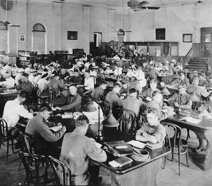 Literary societies and library study Literary societies and library study