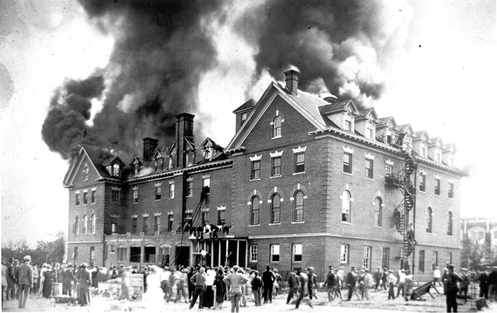 Women's Building fire follows Morrill Hall blaze