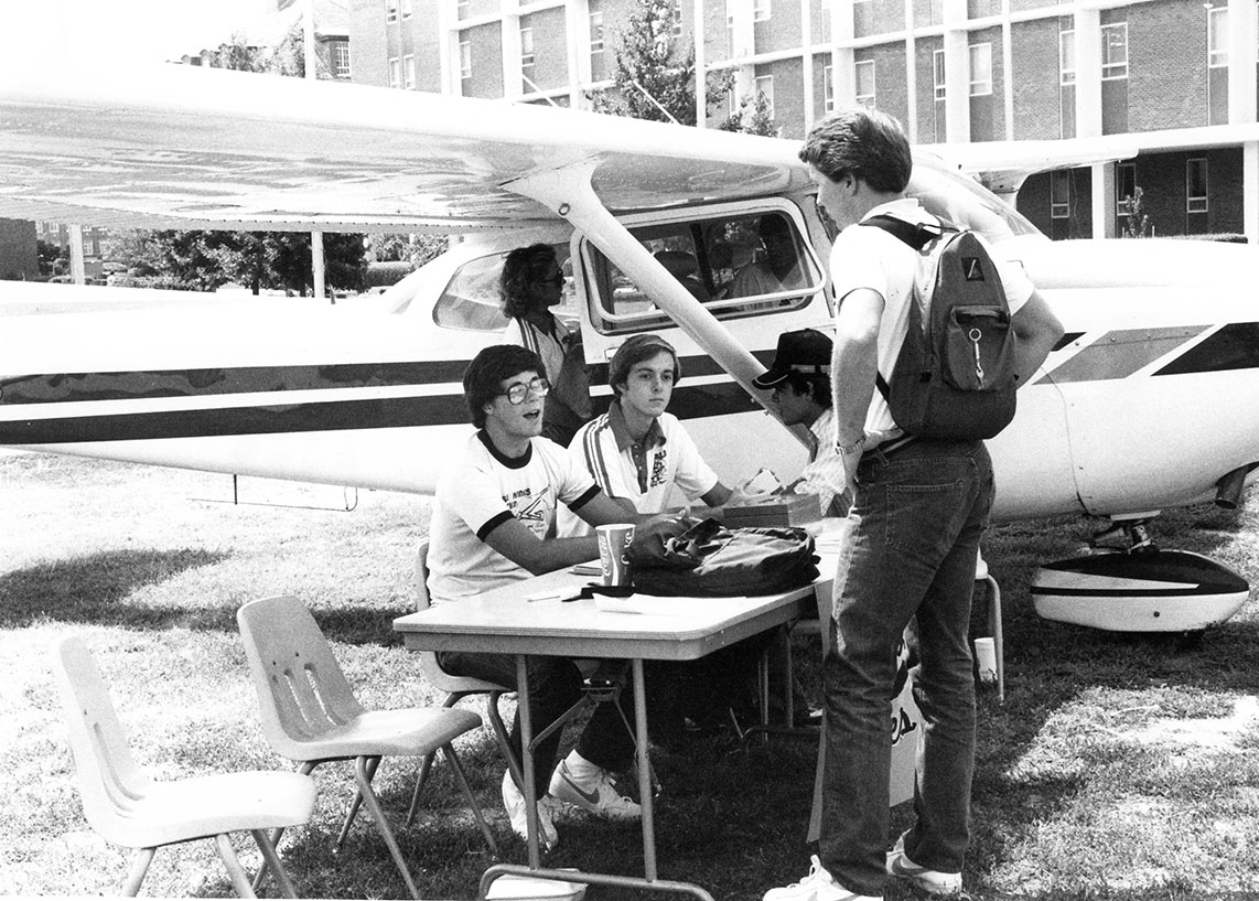 The Flying Aggies take wing