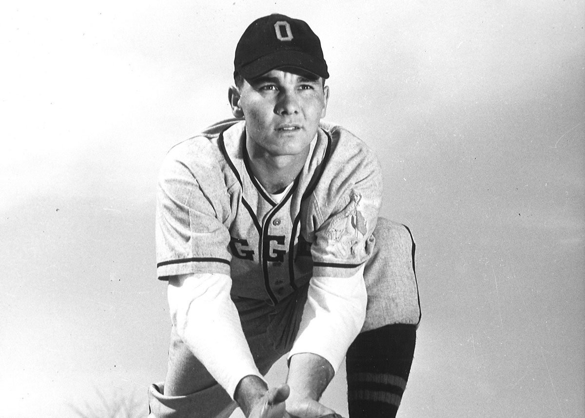 Our first baseball All-American Our first baseball All-American