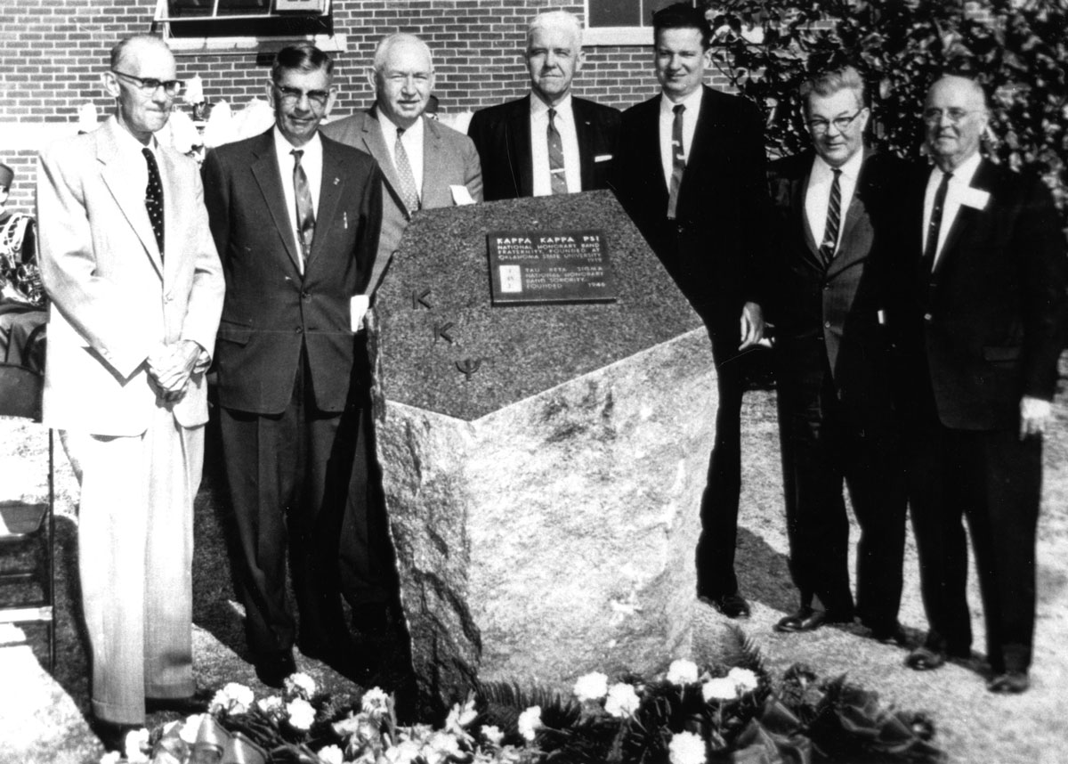 National band fraternity and sorority dedicate shrine on OSU campus National band fraternity and sorority dedicate shrine on OSU campus