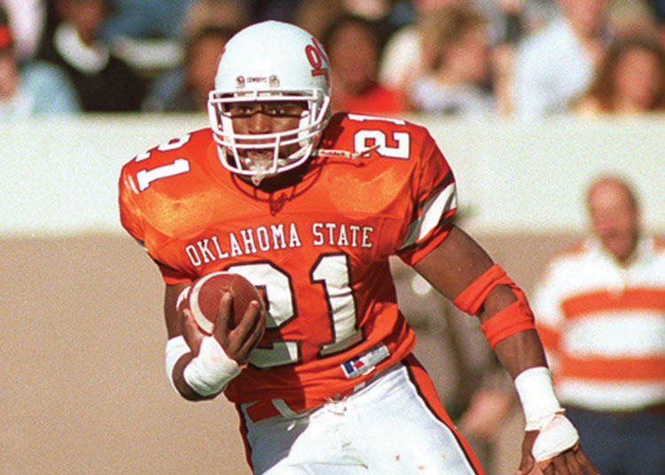 Barry Sanders wins Heisman Barry Sanders wins Heisman