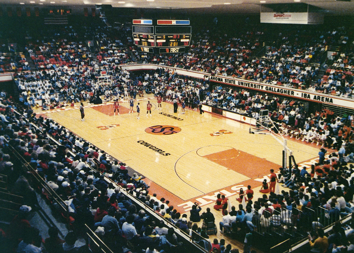 Gallagher-Iba Arena dedicated