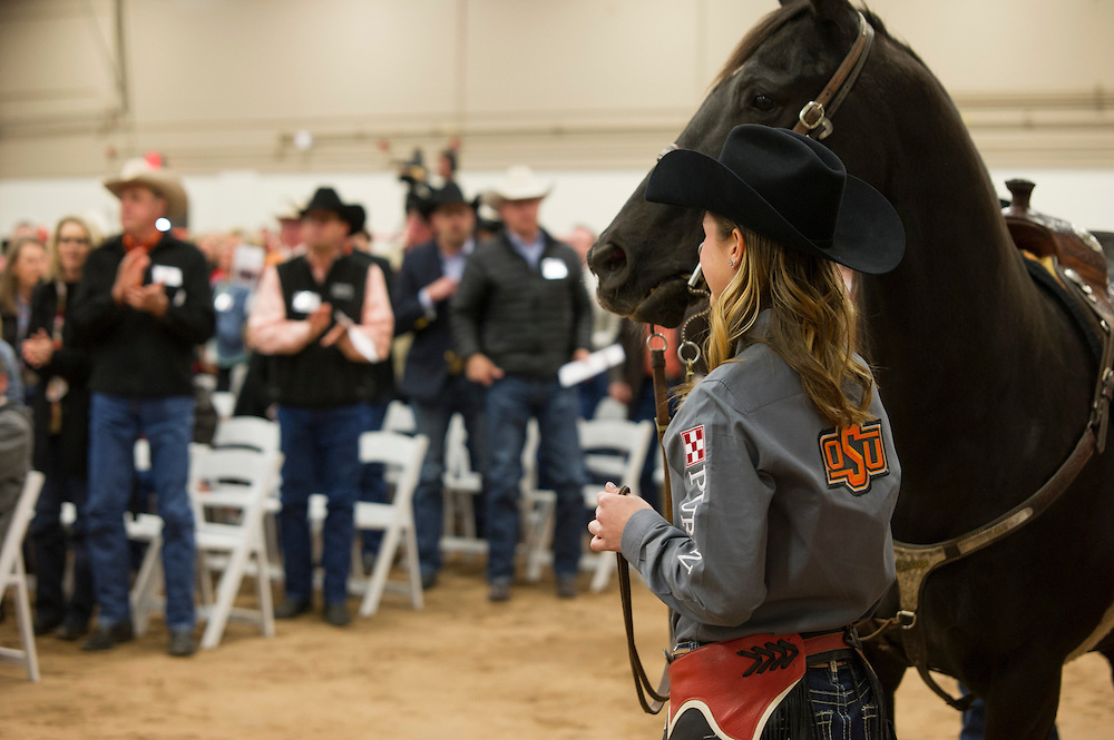 OSU opens the Charles and Linda Cline Equine Teaching Center OSU opens the Charles and Linda Cline Equine Teaching Center