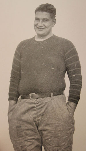 Winning football coach takes the helm