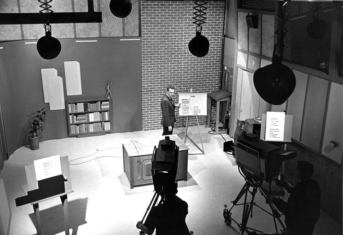 OAMC teaches via television OAMC teaches via television