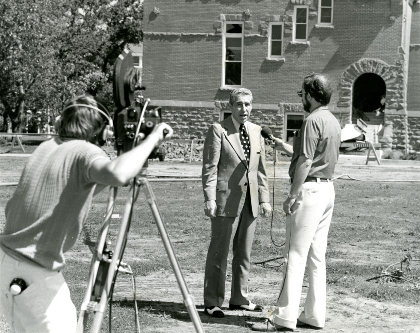 Tornado strikes the campus