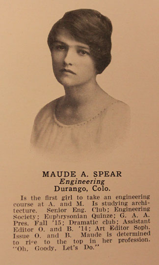 First female engineering graduate First female engineering graduate