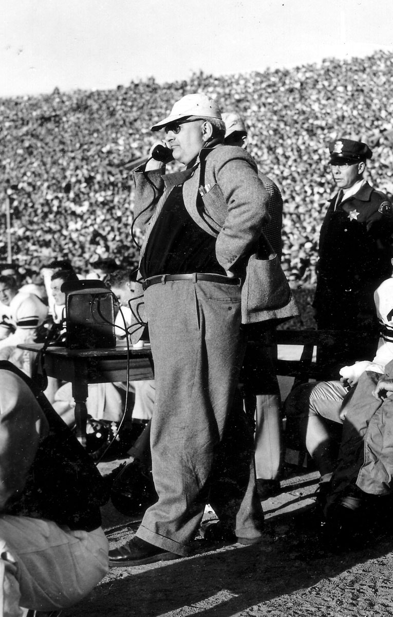 Winning football coach takes the helm