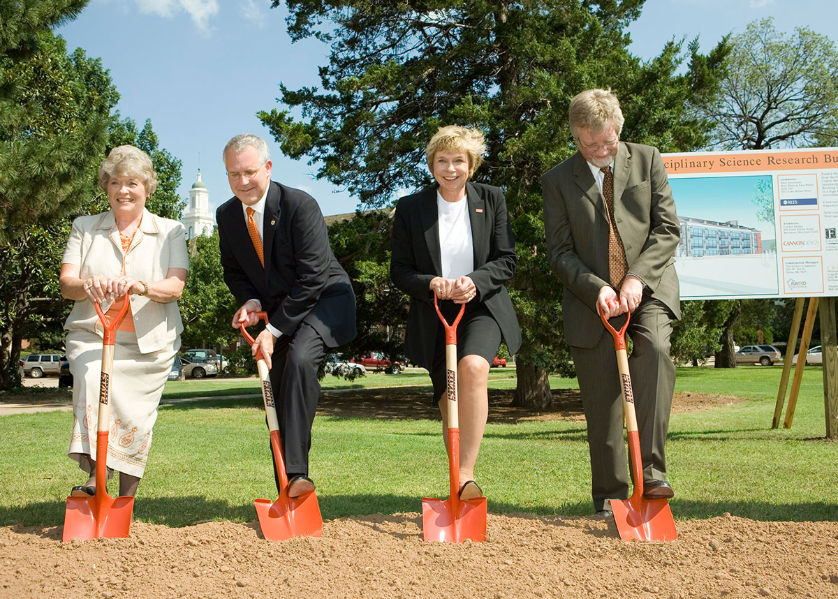 Ground broken on Science Research Building Ground broken on Science Research Building