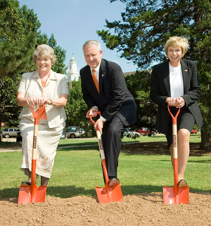 Ground broken on Science Research Building Ground broken on Science Research Building