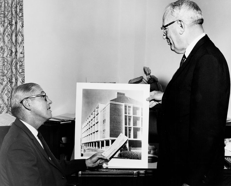 Physical Sciences Building completed Physical Sciences Building completed