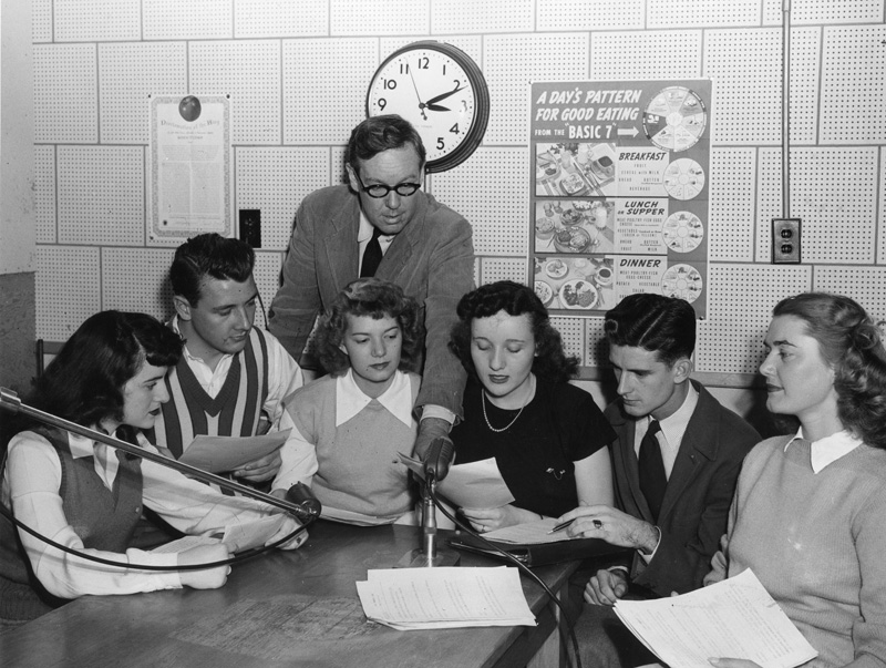 KVRO goes on the air KVRO goes on the air